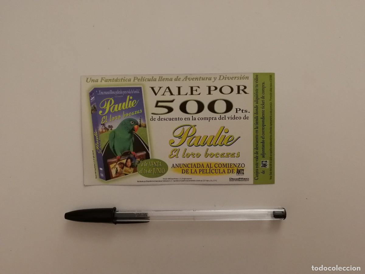Cine: FOLLETO ORIGINAL - Paulie, el loro bocazas- INFANTIL