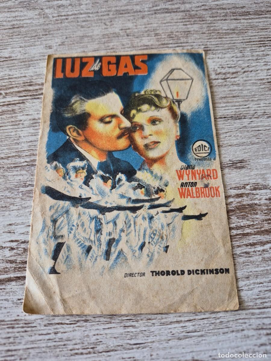 Cine: Luz de gas | Diana Wynyard Anton Walbrook| Programa cine folleto