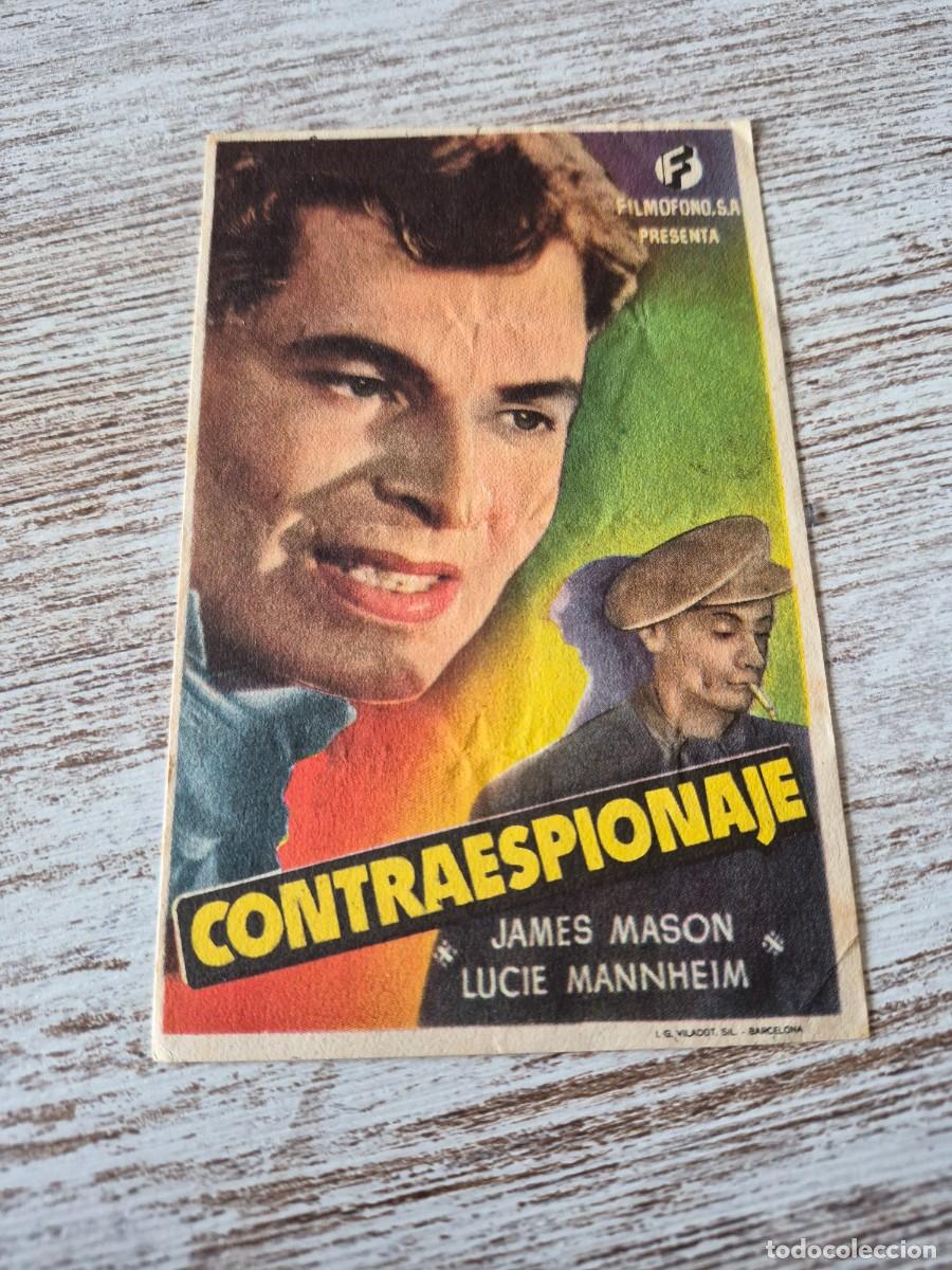 Cine: Contraespionaje | James Mas&oacute;n Luc&iacute;e Mannheim | Programa cine folleto