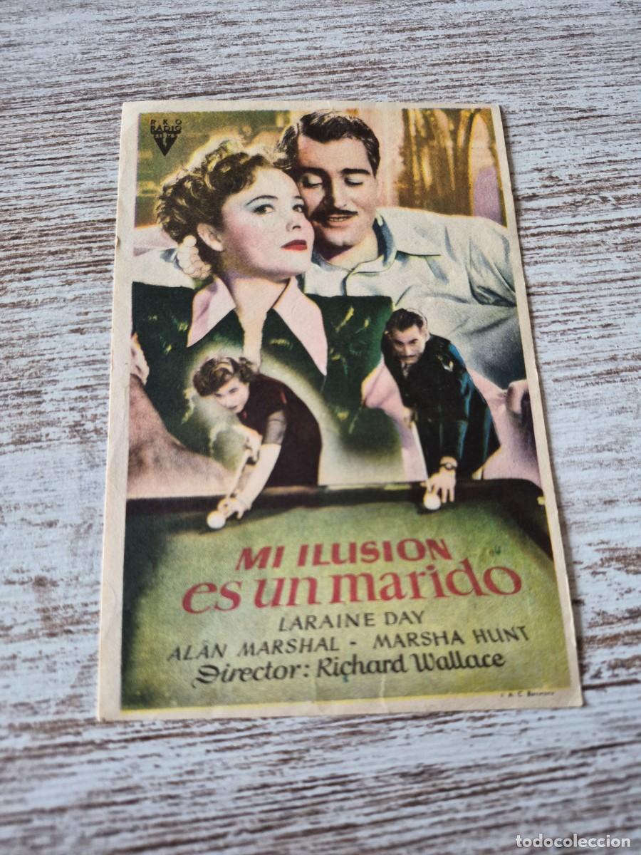Cine: Mi ilusion es un marido | Laraine Day Alan Marshal | Programa cine folleto