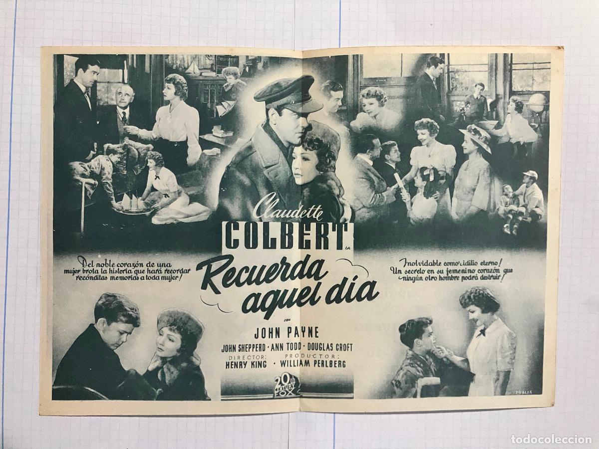 Cine: Recuerda aquel d&iacute;a - Programa de cine doble - C/P Badalona - Foto 2
