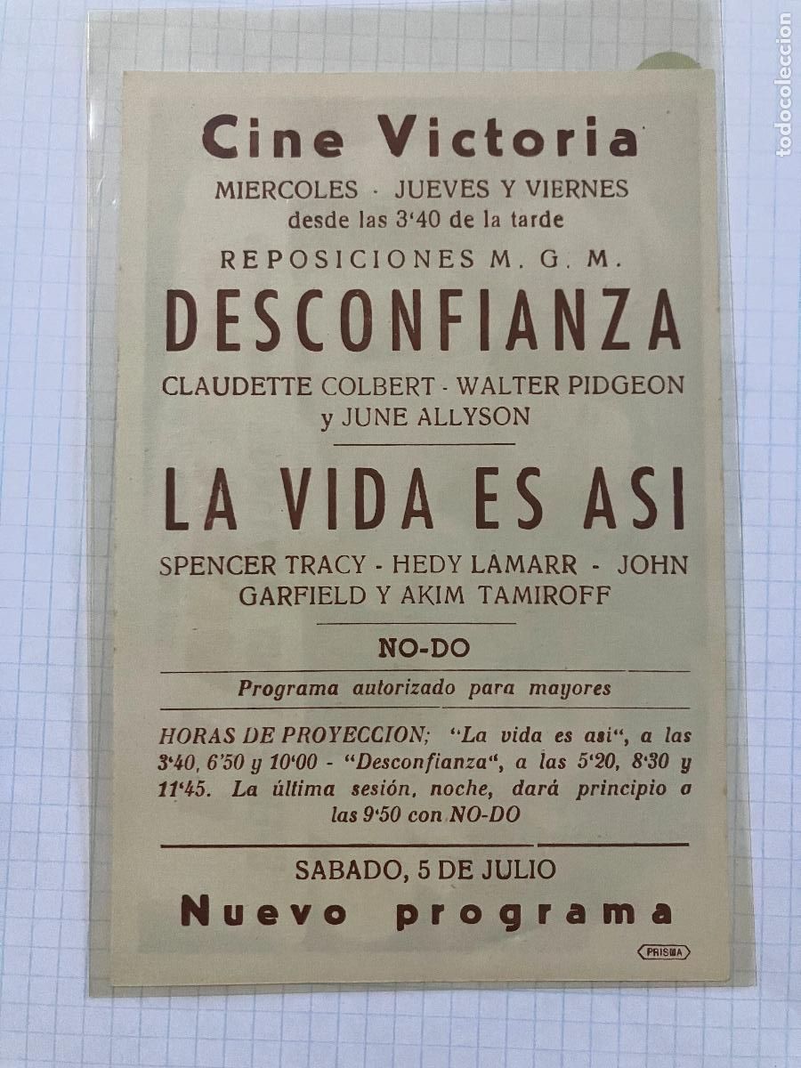 Cine: La vida es as&iacute; - Programa de cine Badalona C/P - Foto 2