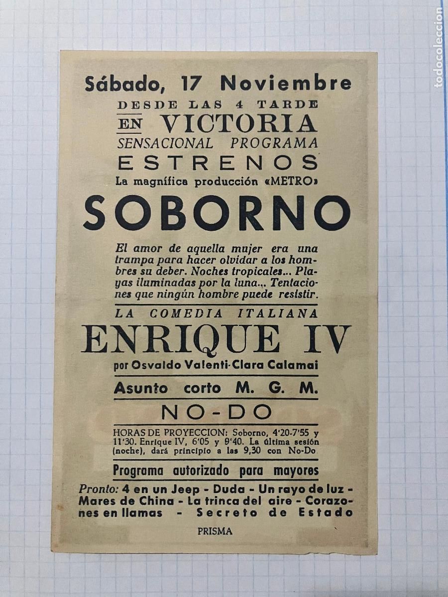 Cine: Soborno - Programa de cine C/P Badalona - Foto 2