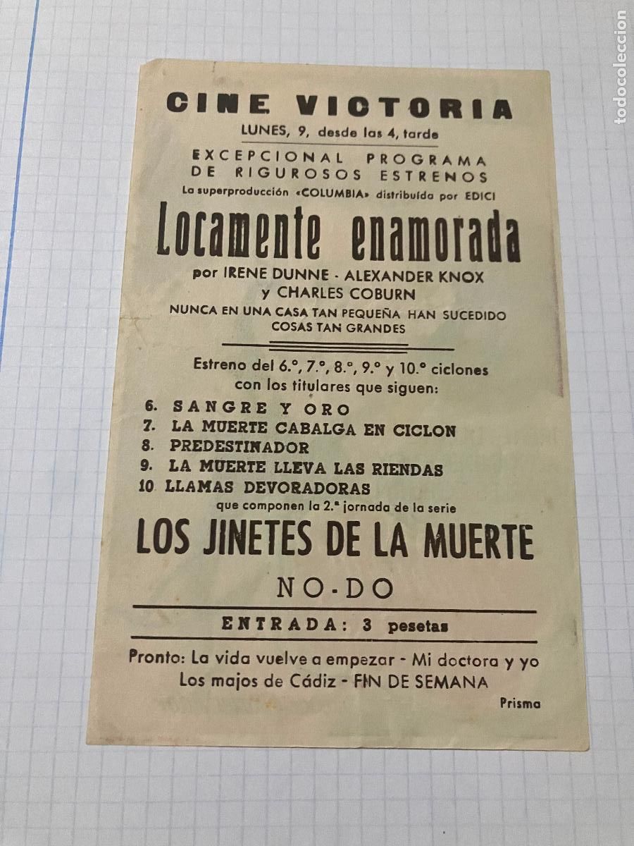Cine: Locamente enamorada - Programa de cine Badalona C/P - Foto 2