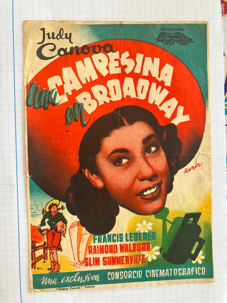 Cine: Una campesina en Broadway - Programa de cine C/P Badalona