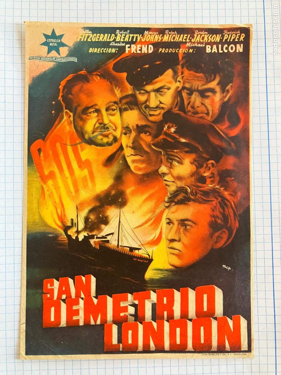 Cine: San Demetrio London - Programa de cine C/P Badalona