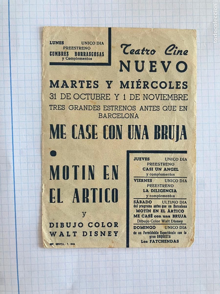 Cine: Mot&iacute;n en el &Aacute;rtico - Programa de cine Badalona C/P - Foto 2