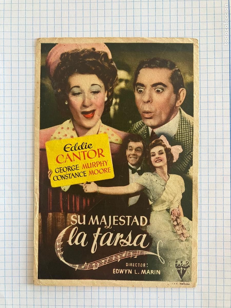 Cine: Su majestad la farsa - Programa de cine Badalona C/P