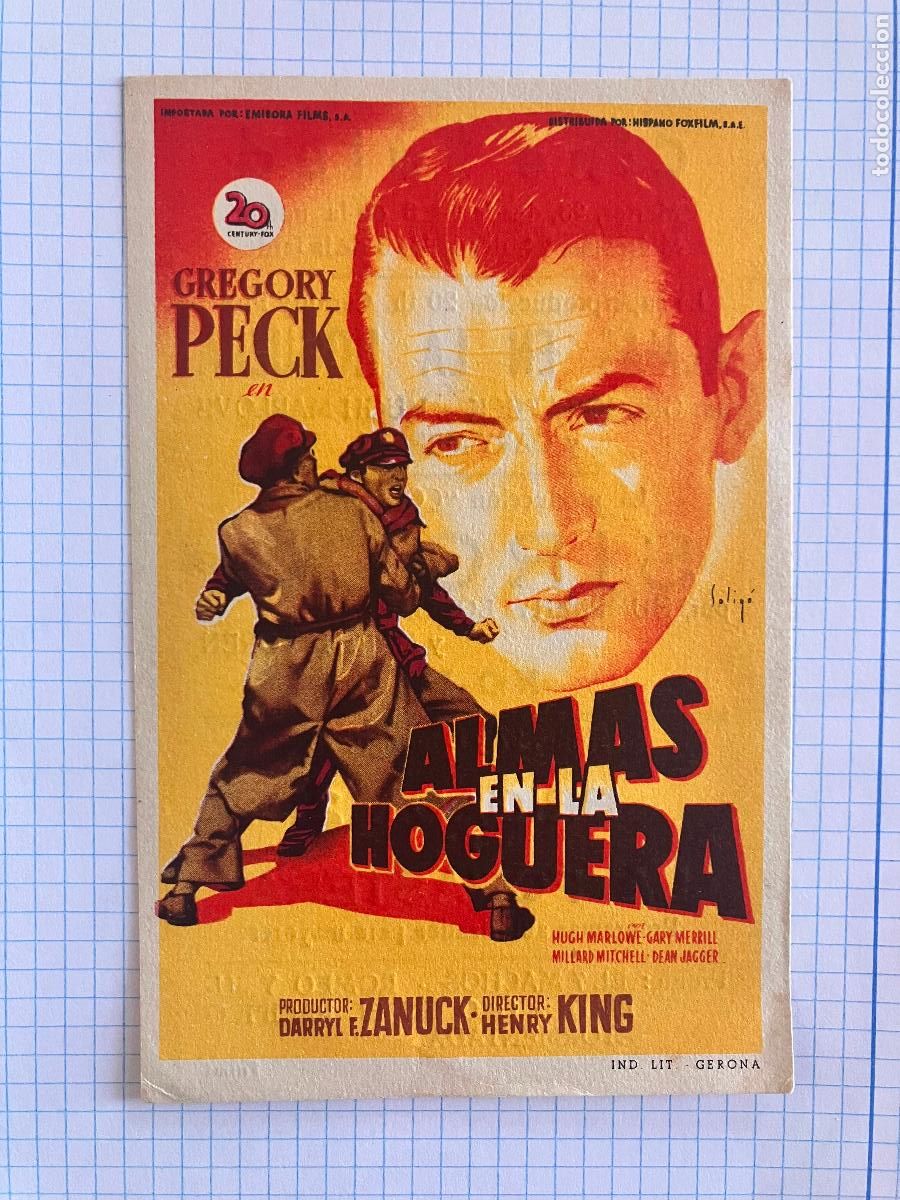 Cine: Almas en la hoguera - Programa de cine C/P Badalona