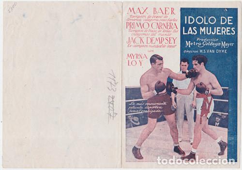 Cine: IDOLO DE MUJERES (doble sin publicidad)