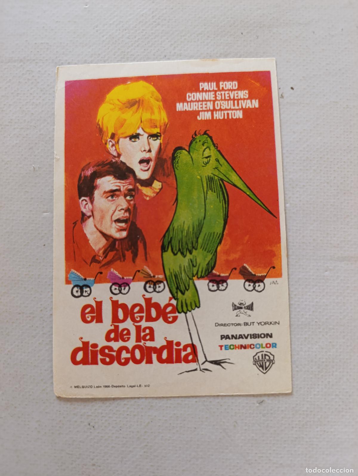 Cine: FOLLETO DE MANO - EL BEBE DE LA DISCORDIA - PAUL FORD - SIN PUBLICIDAD (148P)