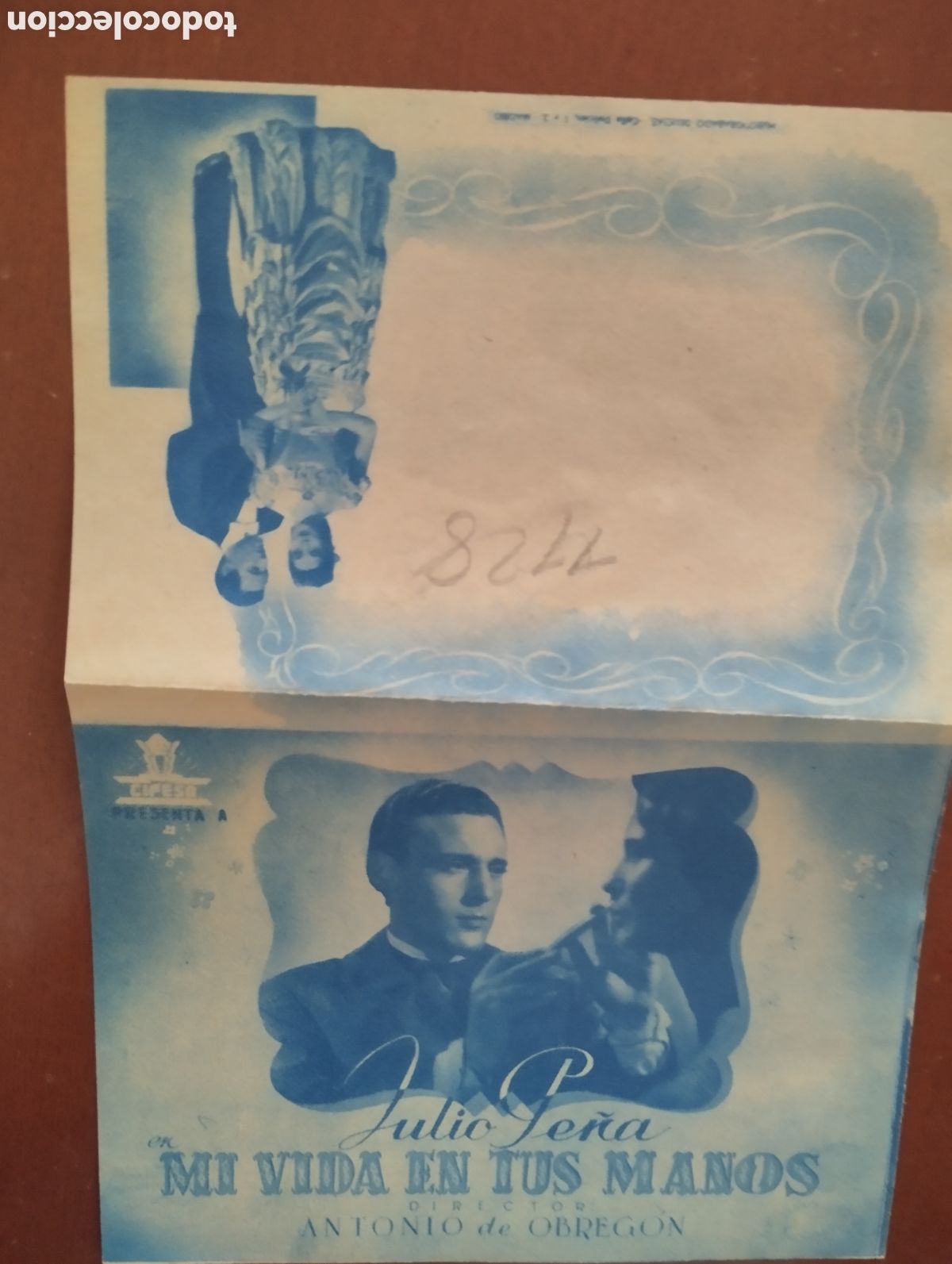 Cine: Folleto Programa de cine DOBLE - MI VIDA EN TUS MANOS - Foto 2