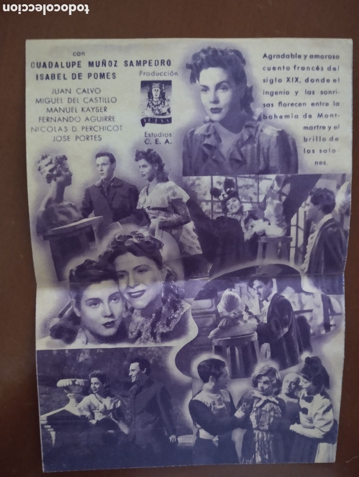 Cine: Folleto Programa de cine DOBLE - MI VIDA EN TUS MANOS