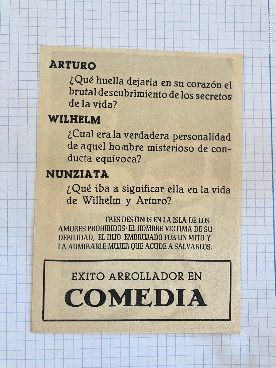 Cine: La isla de Arturo - Programa de cine Barcelona C/P - Foto 2