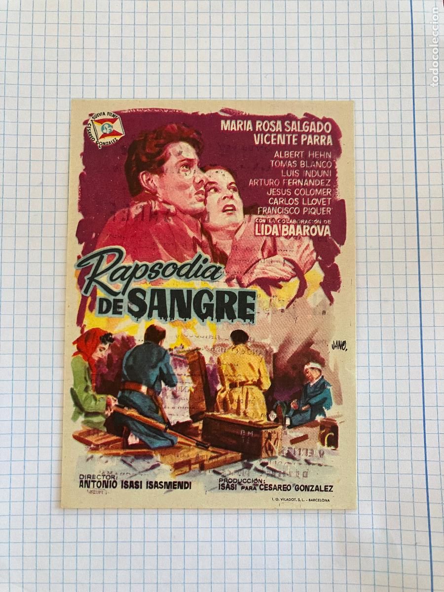 Cine: Rapsodia de sangre - Programa de cine Badalona C/P