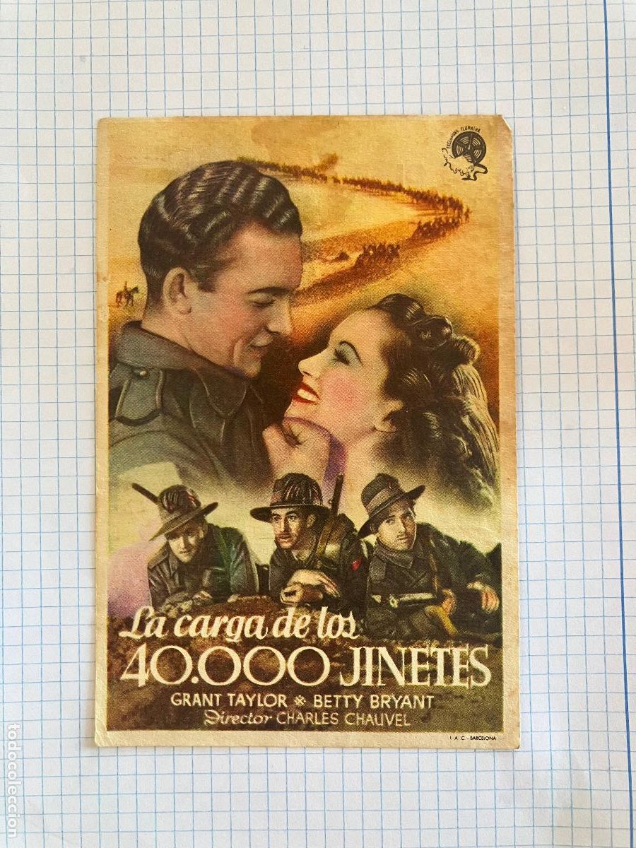 Cine: La carga de los 40.000 jinetes - Programa de cine - C/P Badalona