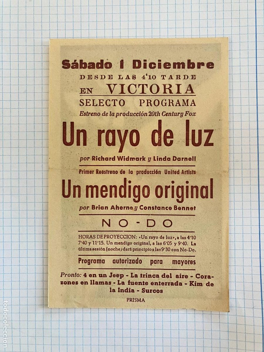 Cine: Un rayo de luz - Programa de cine C/P Badalona - Foto 2