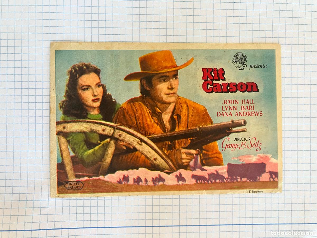 Cine: Kit Carson - Programa de cine Badalona C/P