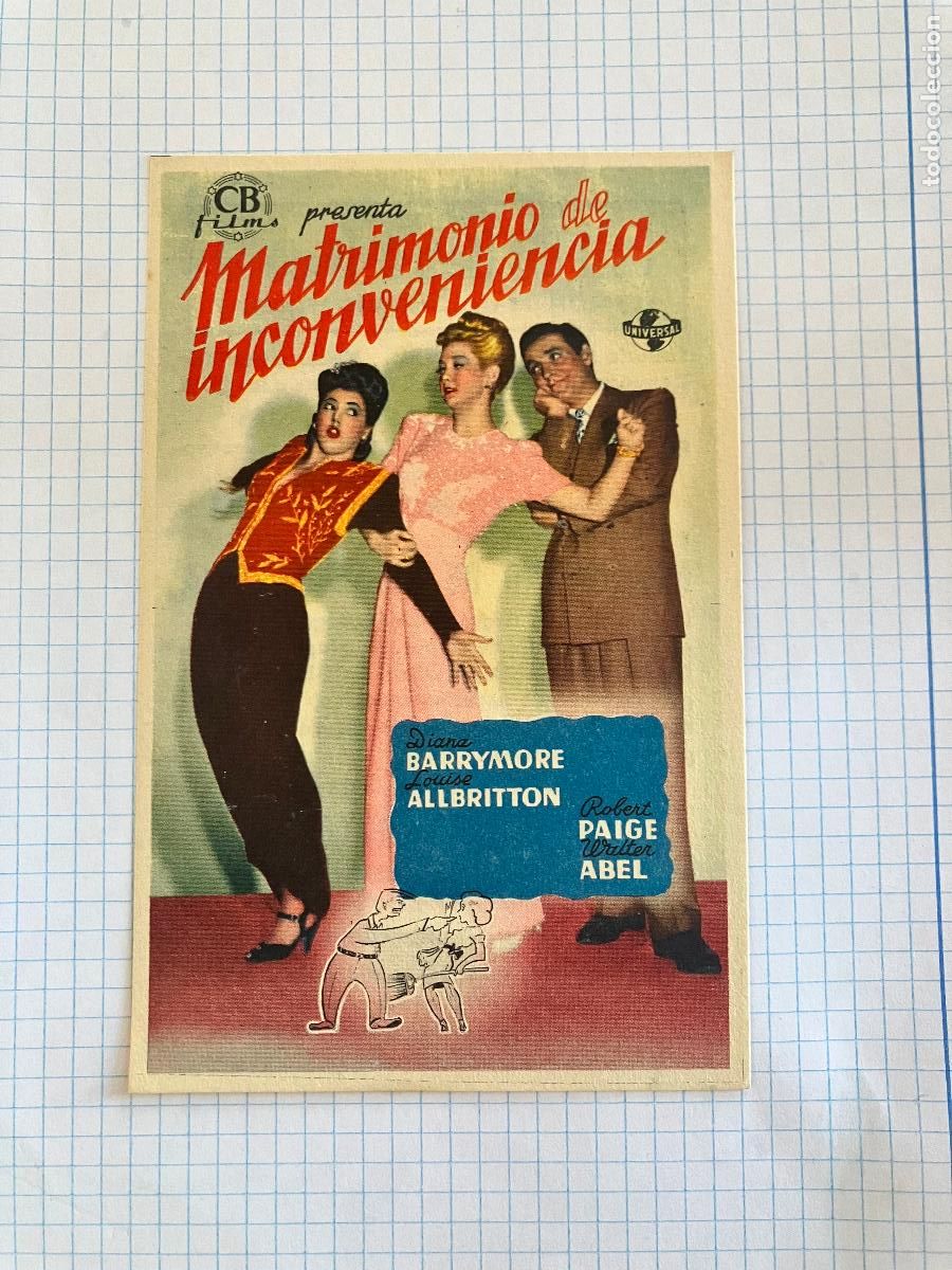 Cine: Matrimonio de inconveniencia - Programa de cine C/P Camprodon