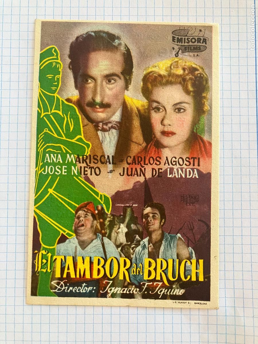 Cine: El tambor del Bruch - Programa de cine Badalona C/P