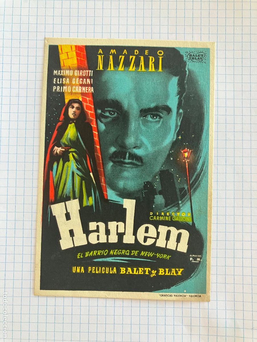 Cine: Harlem el barrio negro de New York - Programa de cine Badalona C/P