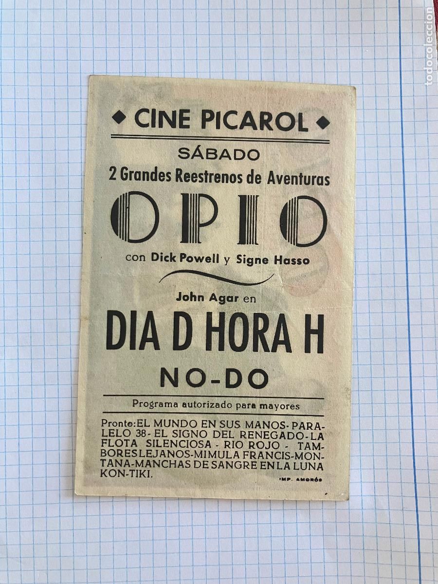 Cine: Opio - Programa de cine C/P Badalona - Foto 2