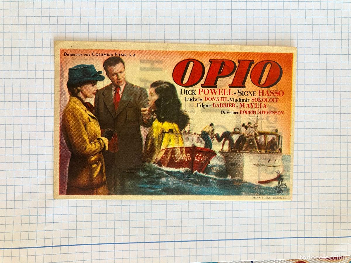 Cine: Opio - Programa de cine C/P Badalona