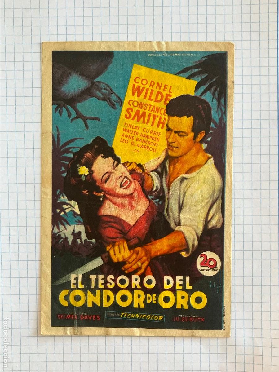 Cine: El tesoro del condor de oro - Programa de cine Badalona - C/P