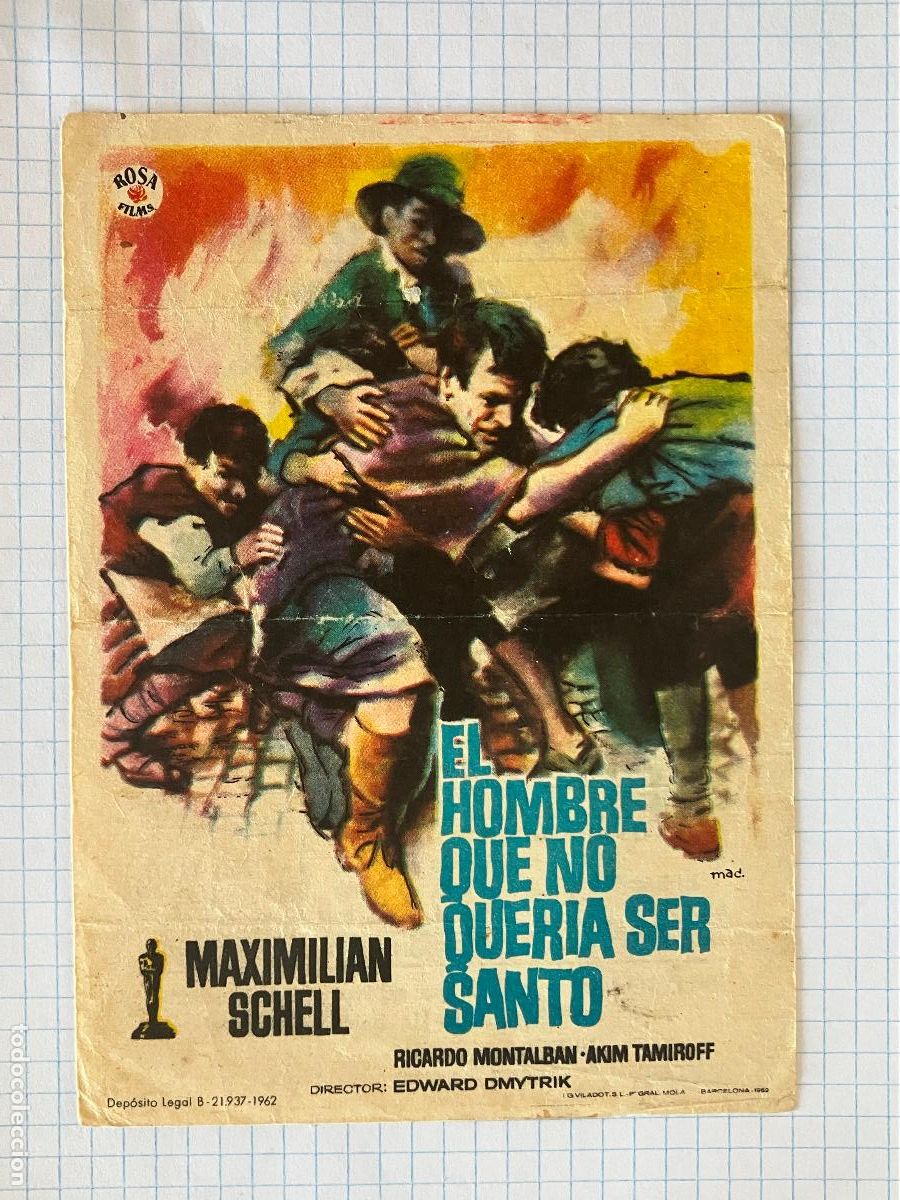 Cine: El hombre que no quer&iacute;a ser santo - Programa de cine Badalona C/P