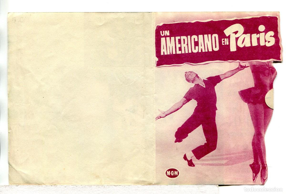 Cine: UN AMERICANO EN PARIS, con Gene Kelly.