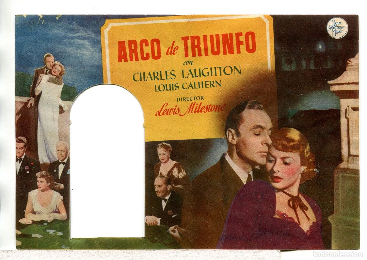 Cine: ARCO DE TRIUNFO, con Ingrid Bergman.
