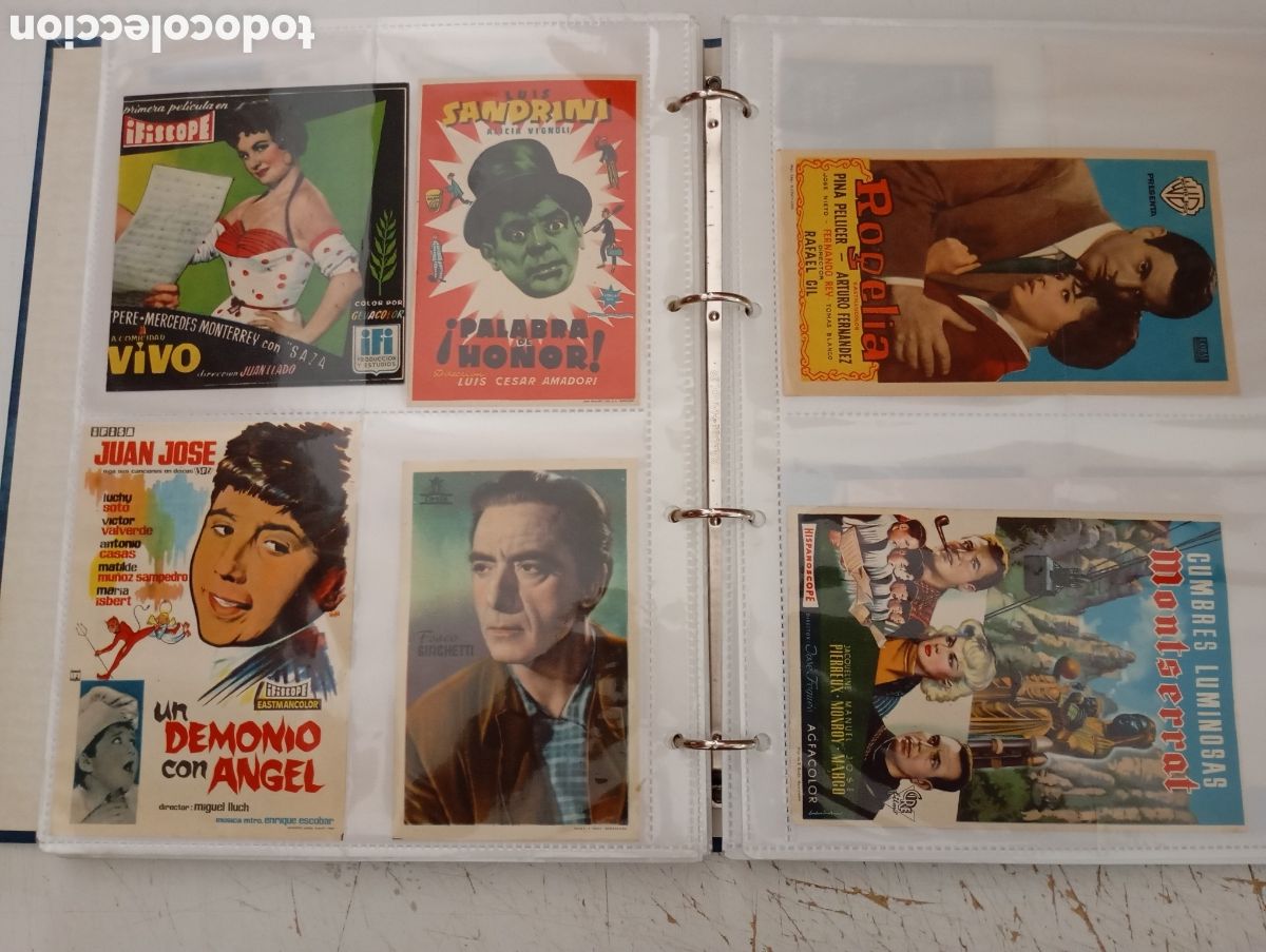 Cine: LOTE DE 117 PROGRAMAS DE MANO DE CINE DIFERENTES - Foto 2