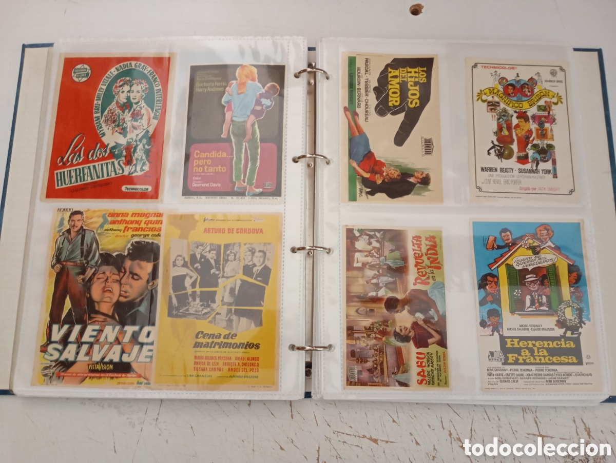 Cine: LOTE DE 117 PROGRAMAS DE MANO DE CINE DIFERENTES - Foto 8