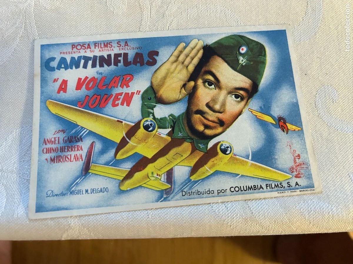 Cine: 956 A VOLAR JOVEN BUEN ESTADO SIN PUBLICIDAD