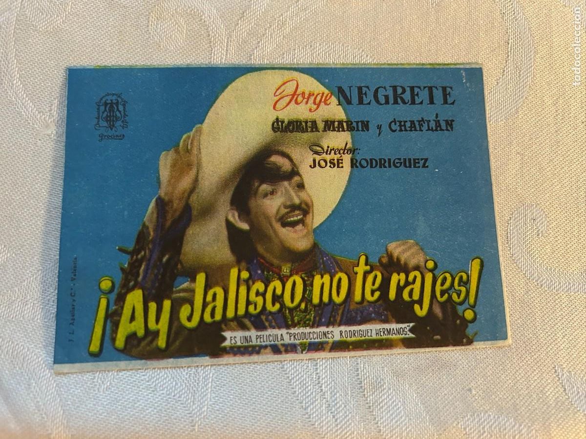Cine: 960 &iexcl; AY JALISCO, NO TE RAJES ! SIN PUBLICIDAD BUEN ESTADO