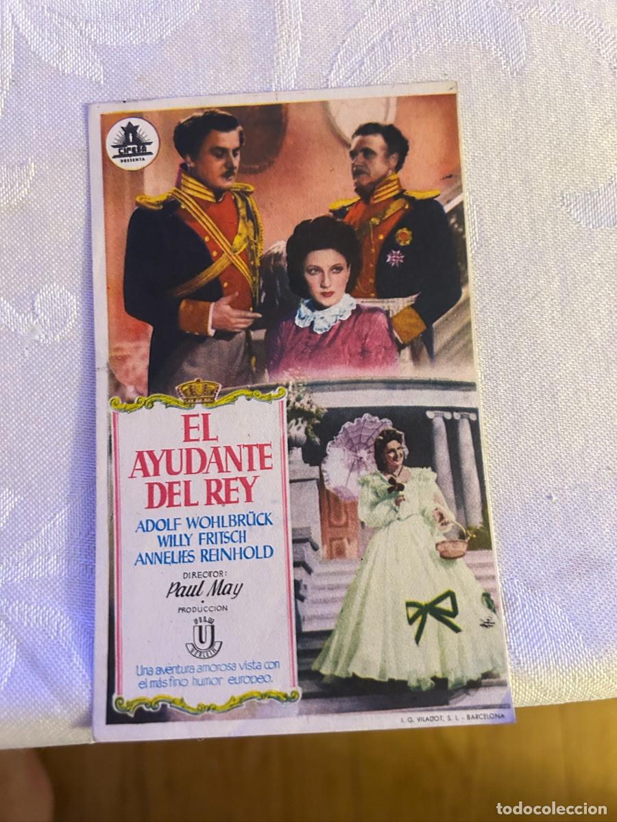Cine: 967 EL AYUDANTE DEL REY SIN PUBLICIDAD BUEN ESTADO