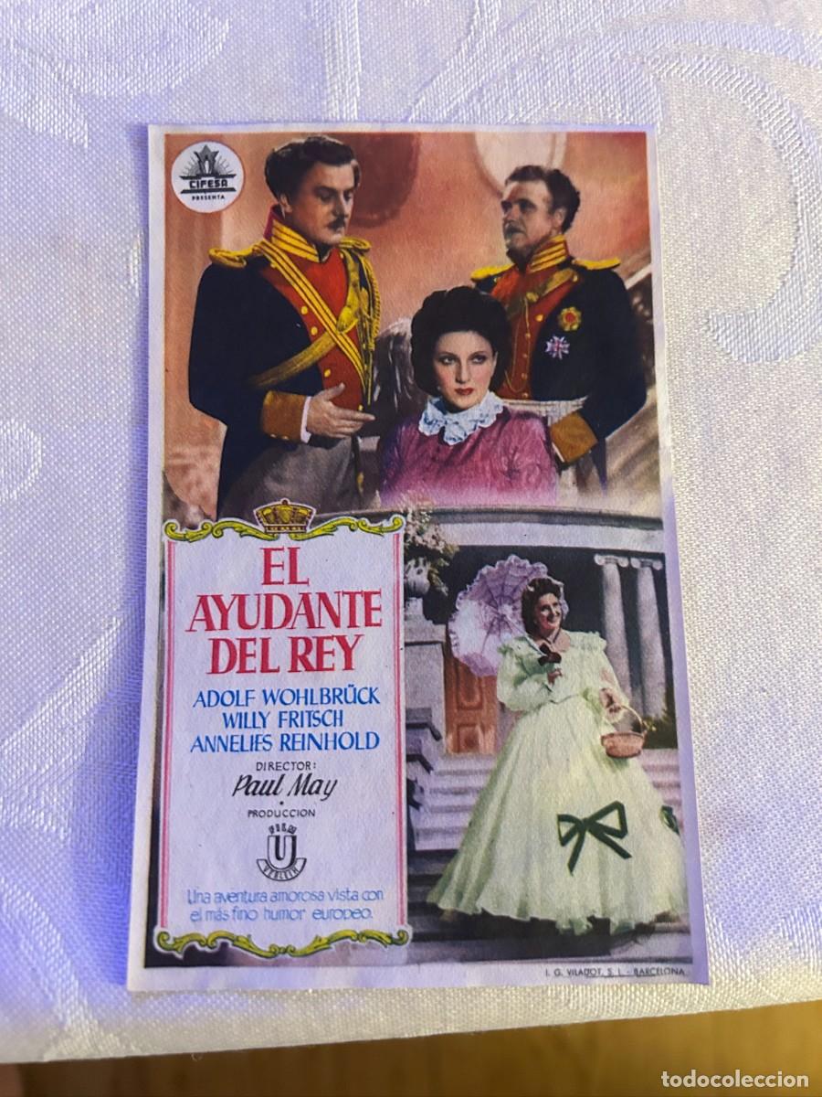 Cine: 968 EL AYUDANTE DEL REY SIN PUBLICIDAD BUEN ESTADO