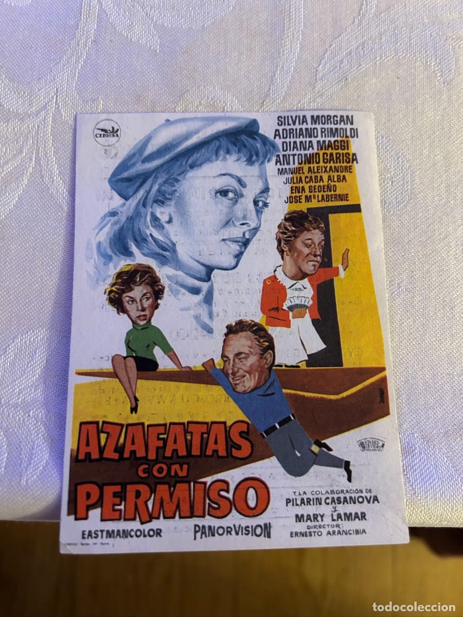 Cine: 969 AZAFATAS CON PERMISO CINES BOHEMIO Y GALILEO BARCELONA CON PUBLICIDAD BUEN ESTADO