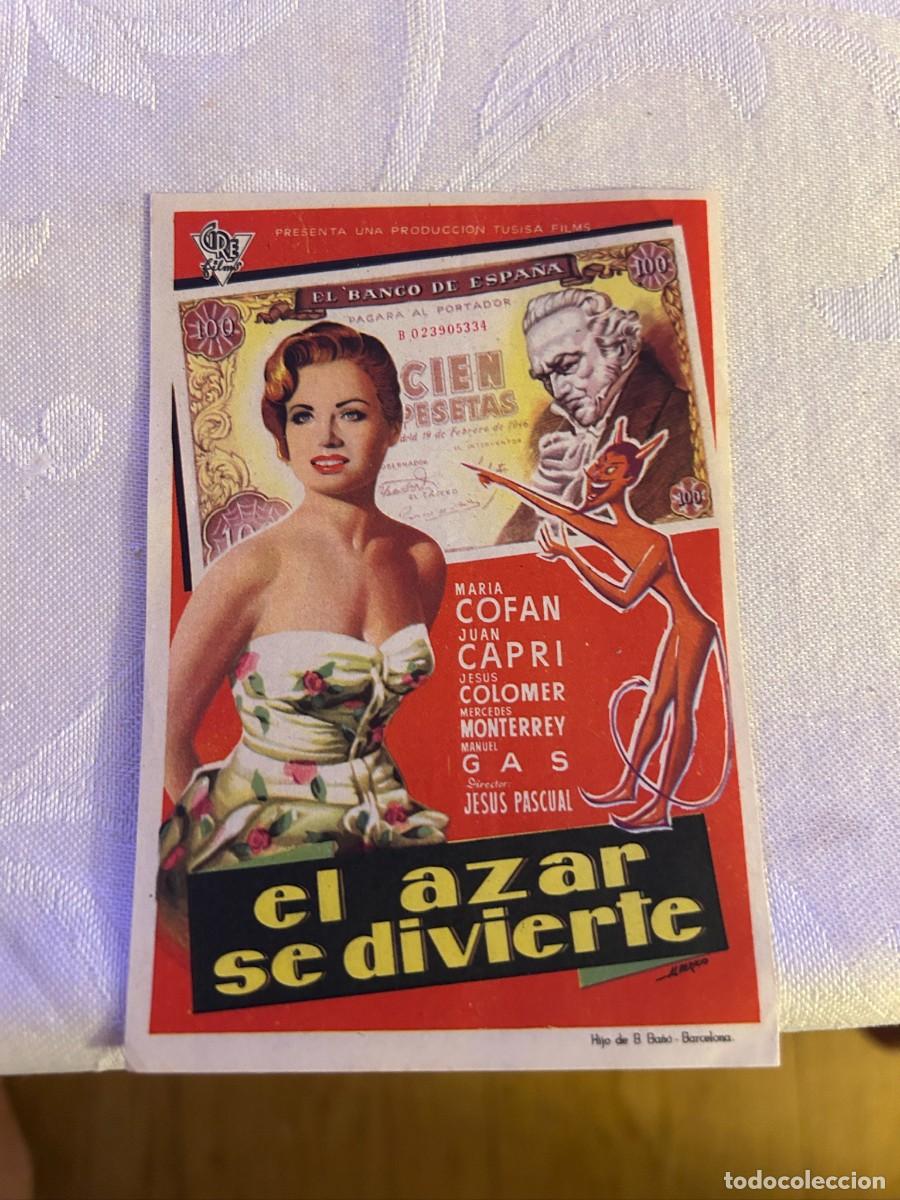 Cine: 970 EL AZAR SE DIVIERTE SIN PUBLICIDAD BUEN ESTADO