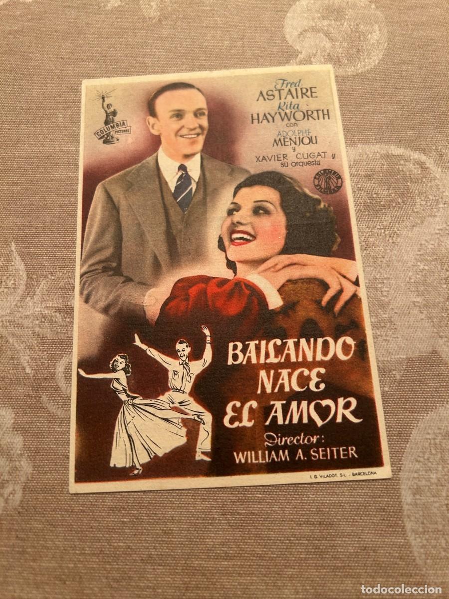 Cine: 979 BAILANDO NACE EL AMOR CINEMA SABOYA CASTELLON CON PUBLICIDAD BUEN ESTADO