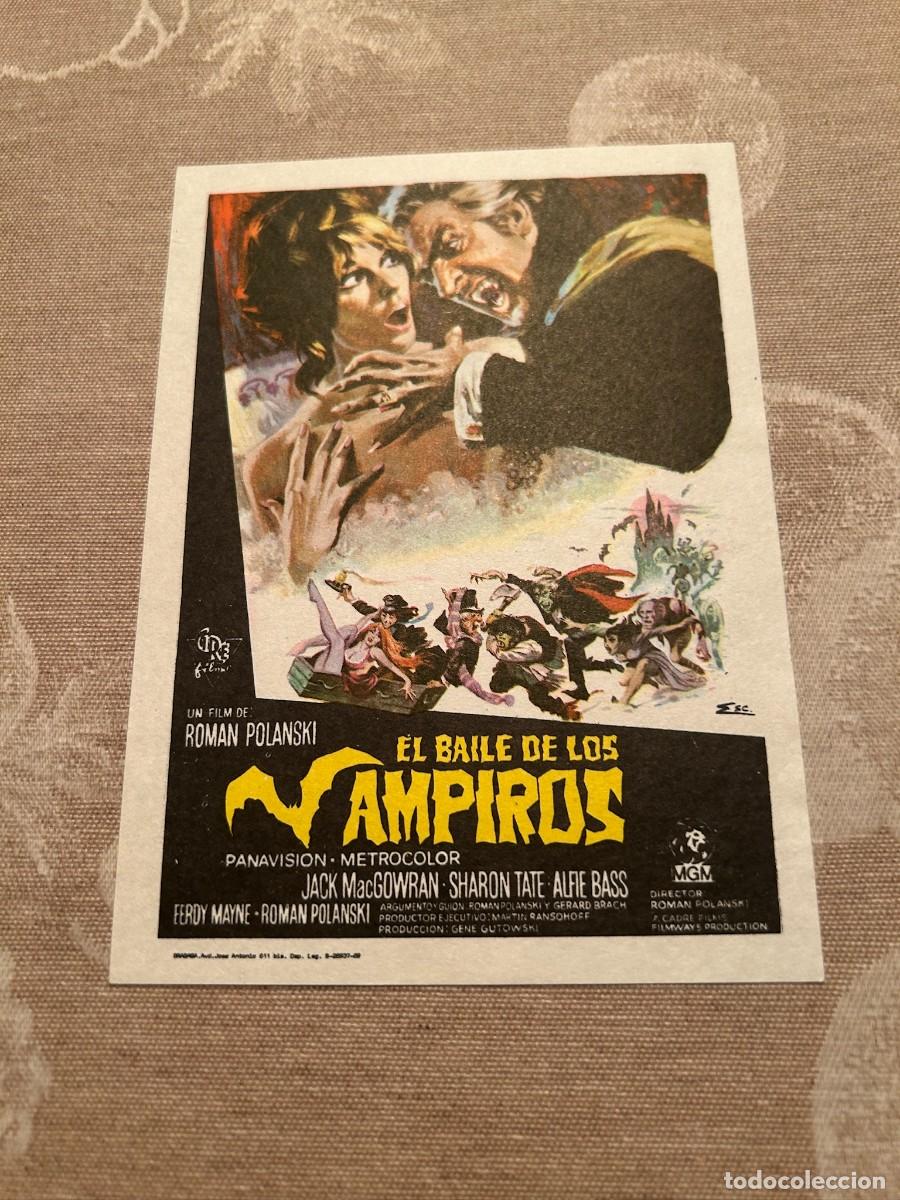 Cine: 985 EL BAILE DE LOS VAMPIROS SIN PUBLICIDAD BUEN ESTADO