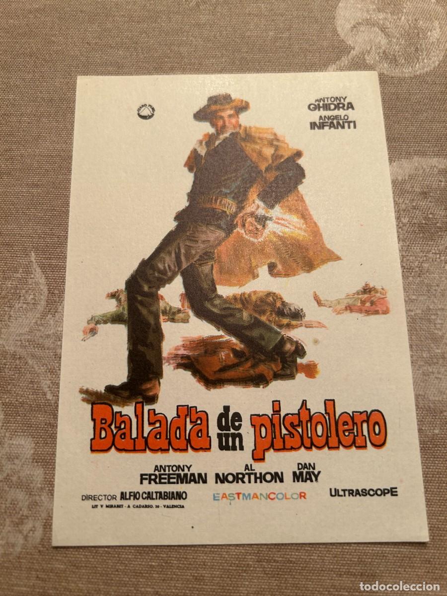 Cine: 1008 BALADA DE UN PISTOLERO SIN PUBLICIDAD BUEN ESTADO