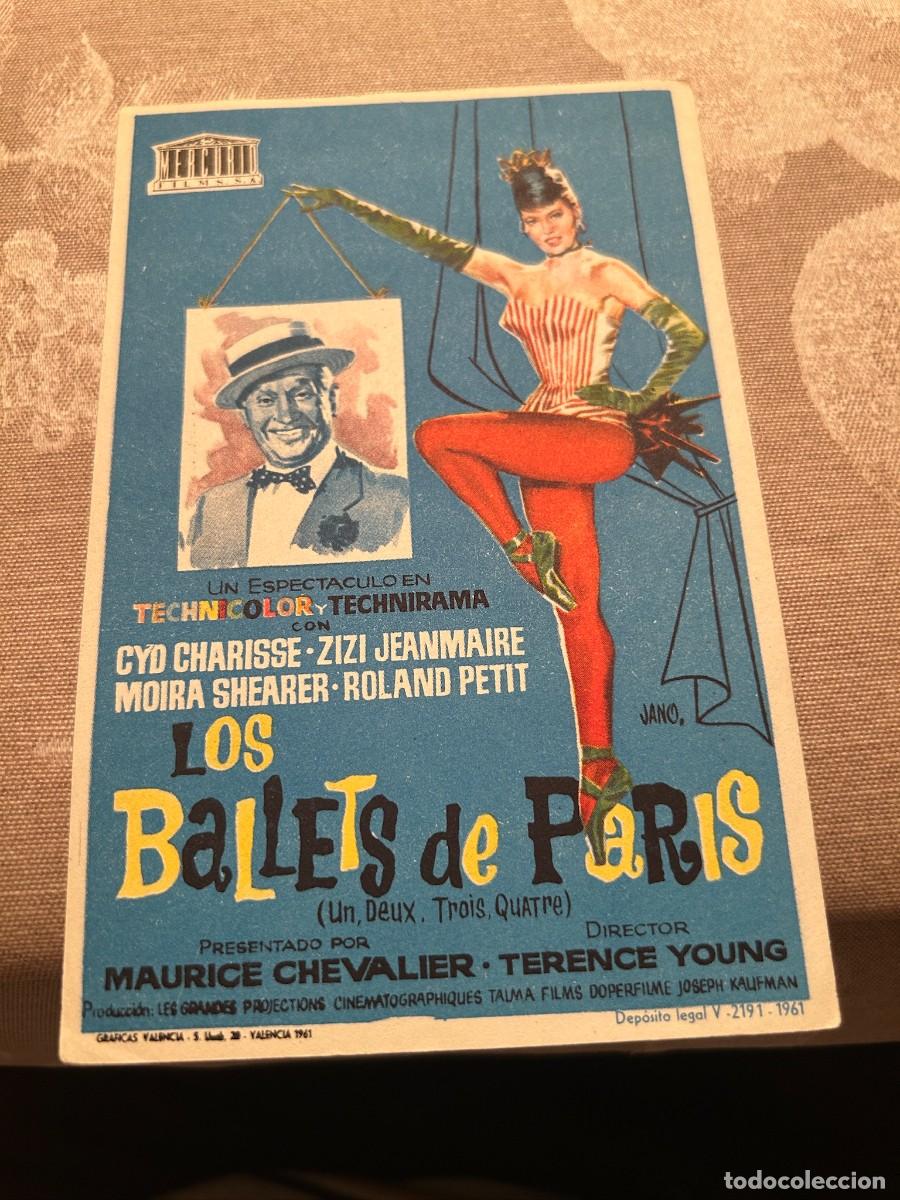 Cine: 1015 LOS BALLETS DE PARIS SIN PUBLICIDAD BUEN ESTADO