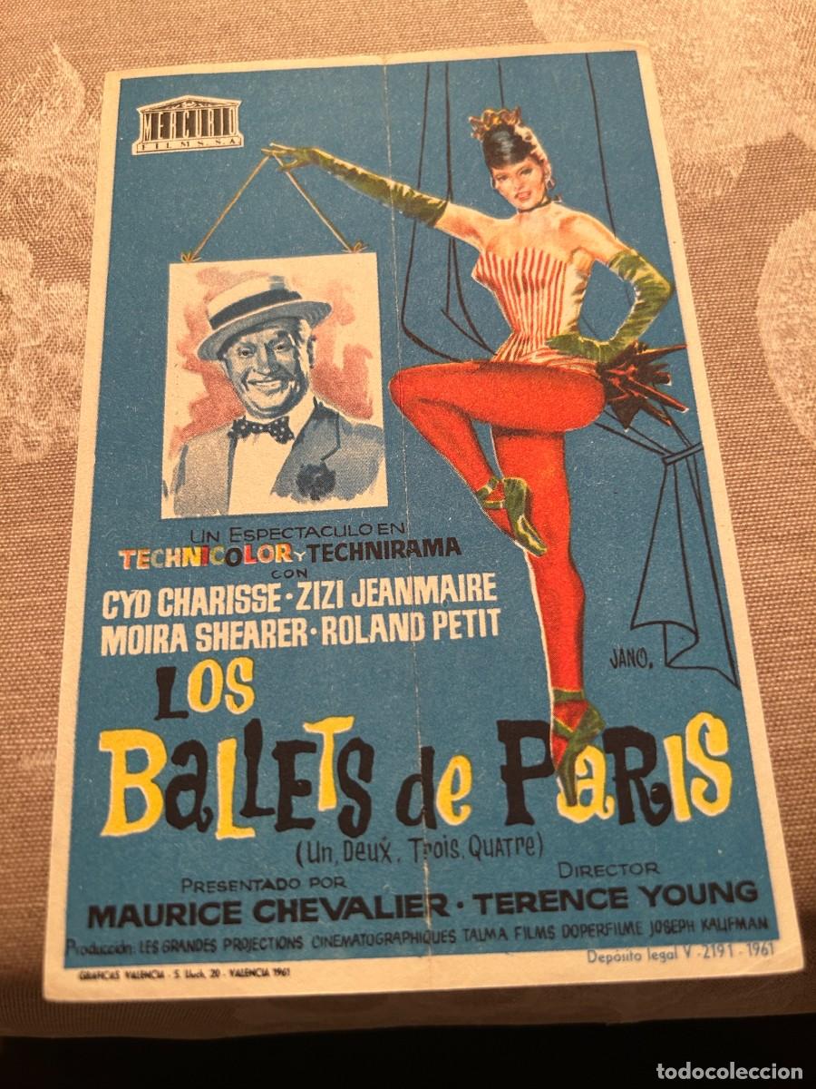 Cine: 1016 LOS BALLETS DE PARIS SIN PUBLICIDAD BUEN ESTADO