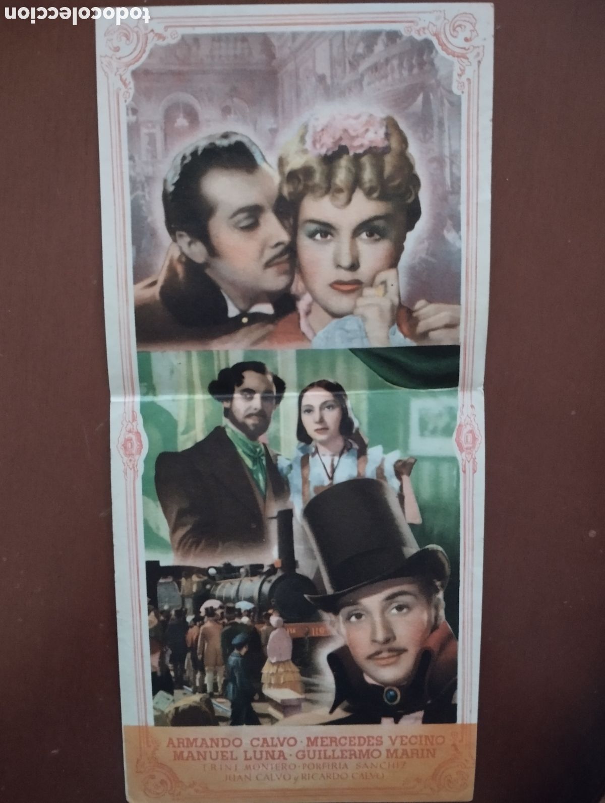 Cine: Folleto Programa de cine DOBLE - EL ESC&Aacute;NDALO - Foto 2