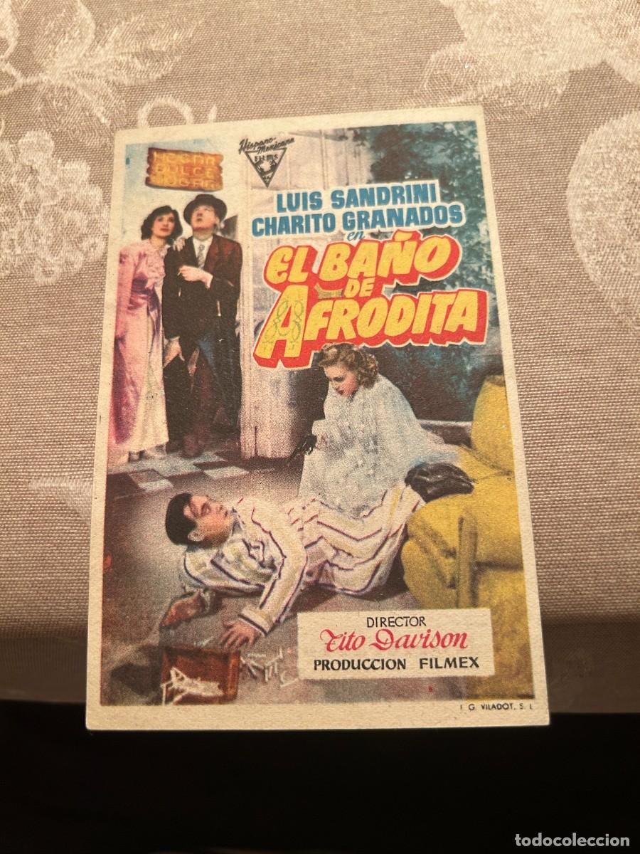 Cine: 1041 EL BA&Ntilde;O DE AFRODITA CINE APOLO CON PUBLICIDAD BUEN ESTADO