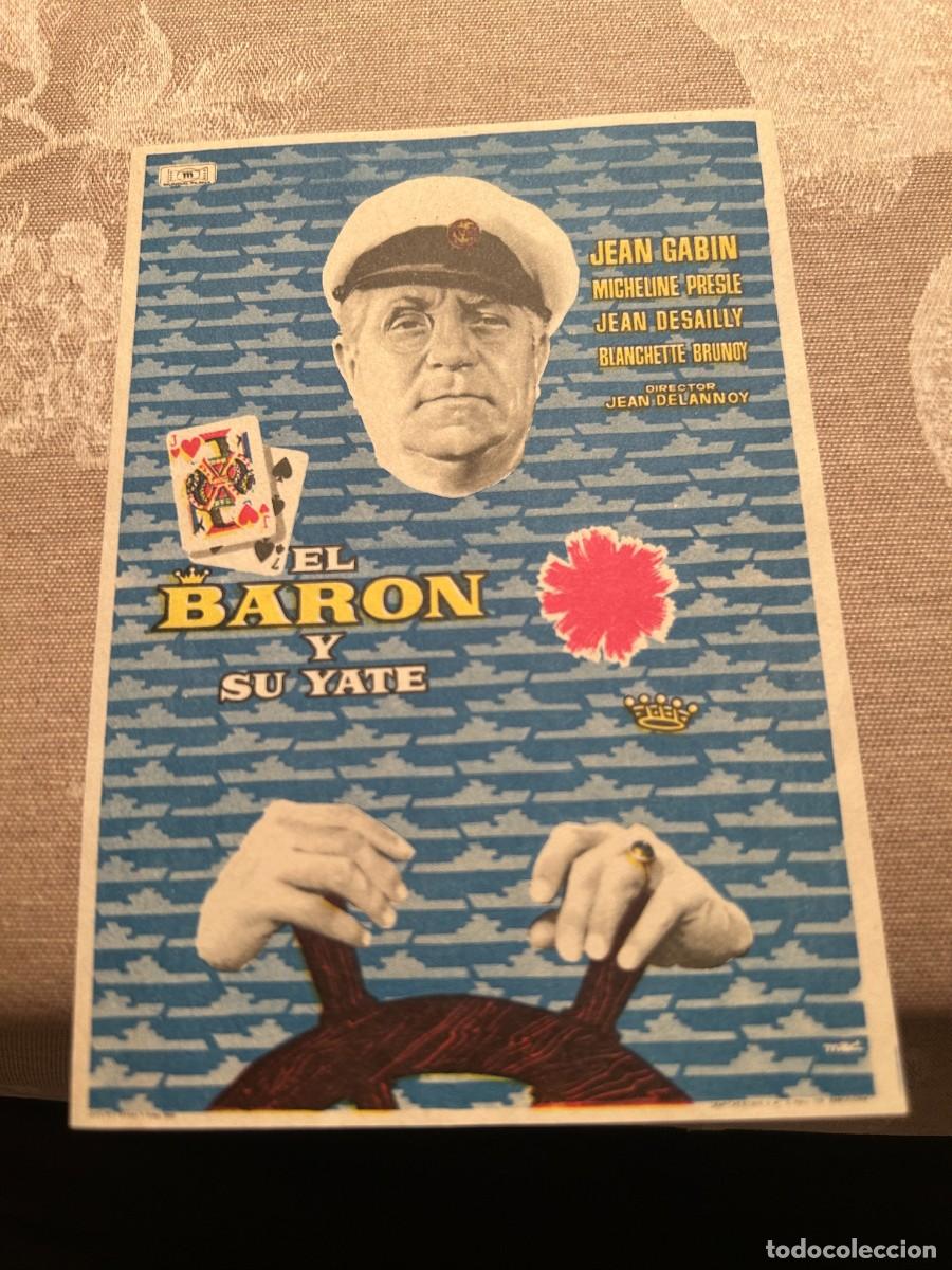 Cine: 1057 EL BARON Y SU YATE SIN PUBLICIDAD BUEN ESTADO