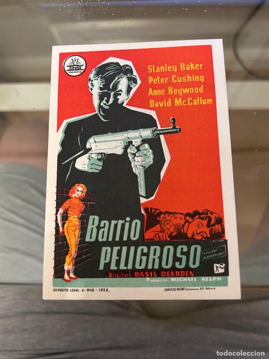 Cine: 1067 BARRIO PELIGROSO LIS PALACE JAEN CON PUBLICIDAD BUEN ESTADO