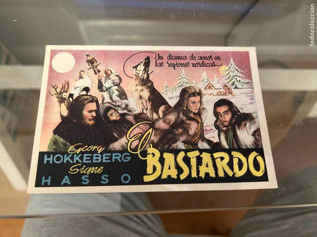 Cine: 1075 EL BASTARDO SIN PUBLICIDAD BUEN ESTADO