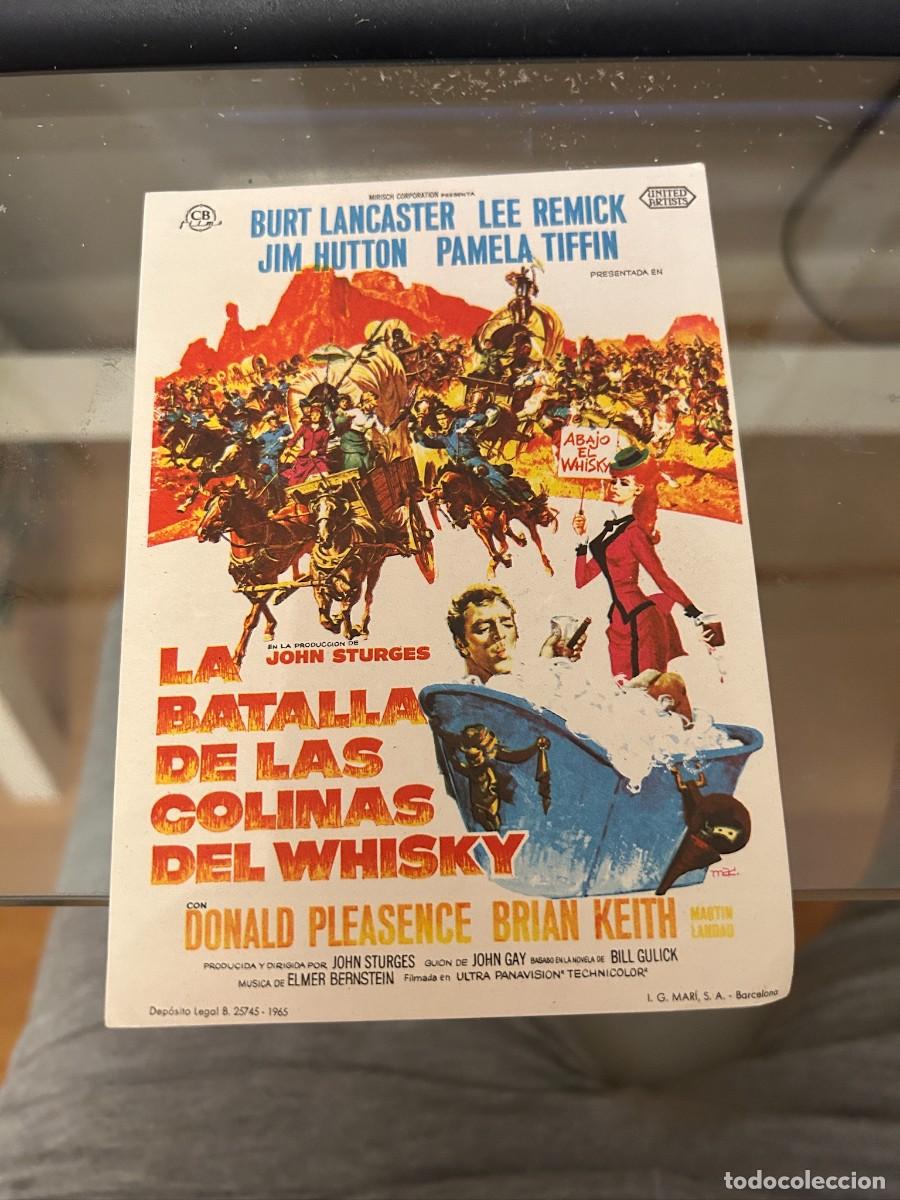 Cine: 1079 LA BATALLA DE LAS COLINAS DEL WHISKY SIN PUBLICIDAD BUEN ESTADO